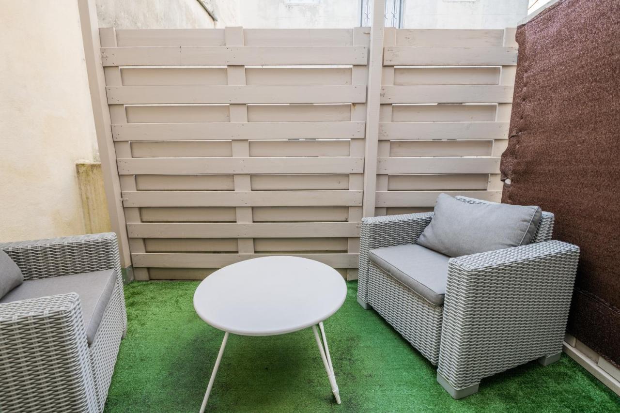 Studio En Duplex-Aircon-Terrasse-Parking-Calme Bordéus Exterior foto