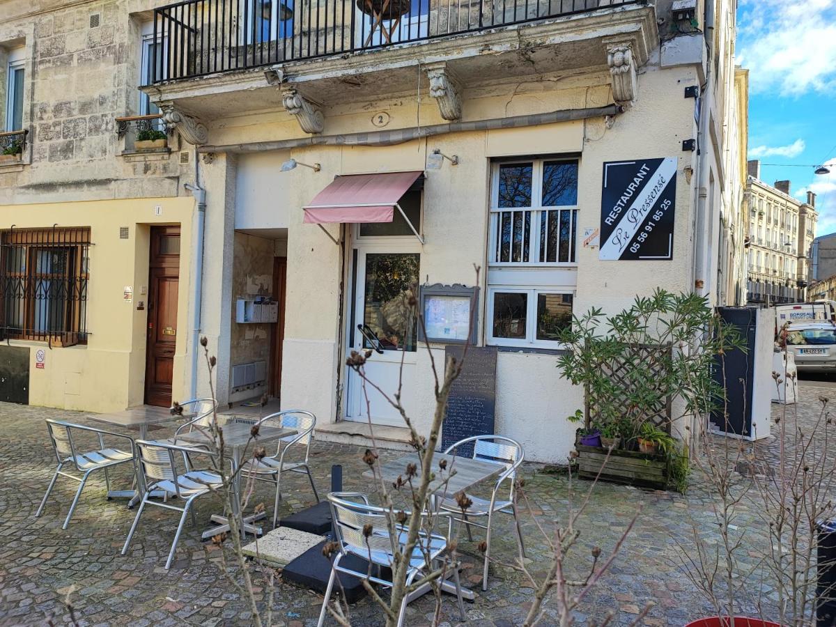 Studio En Duplex-Aircon-Terrasse-Parking-Calme Bordéus Exterior foto